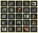 Bark, Group of 25 - 2.5 x 3.5 inches with black mats and frames - for details of each photo, click individual images above