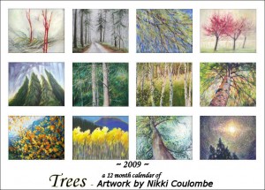 2009 12 month Calendar of paintings and Oil Pastel drawings by Nikki Coulombe 2009 12 month Calendar of paintings and Oil Pastel drawings by Nikki Coulombe