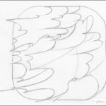 Wind In The Maples original design, pencil on paper