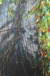 Shadows of Summer, 60 x 40 x 3 inches Acrylics on canvas, gallery wrapped sides painted