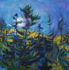 Jone's Falls - Ontario, Canada - 11 x 11 x 3 acrylics on canvas, sides painted
