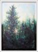  First Snow, 40H x 28W x 1D acrylics and crackle glaze on canvas